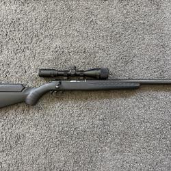 PACK Carabine RUGER American Custom Silence Calibre 22 Lr + Lunette 3-9x40 + Fourreau (&Eacute;TAT NEUF)