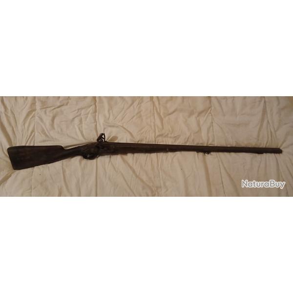 Fusil de chasse a silex XVIII EME