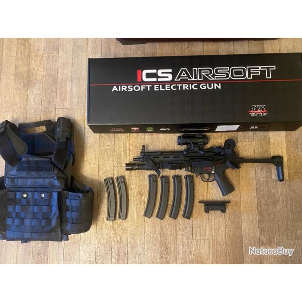 Airsoft ICS-113 A5 MX5-P (mp5 a5 )