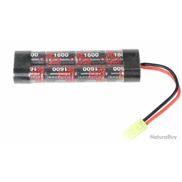 Batterie NIMH 9,6V enrichpower 1600 mah