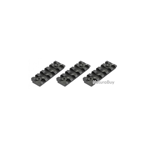 Lot de 3 rail Keymod picatinny 5 slot VFC