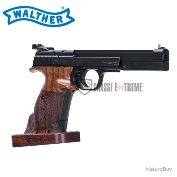 Pistolet WALTHER CSP Expert Cal 22Lr Noyer