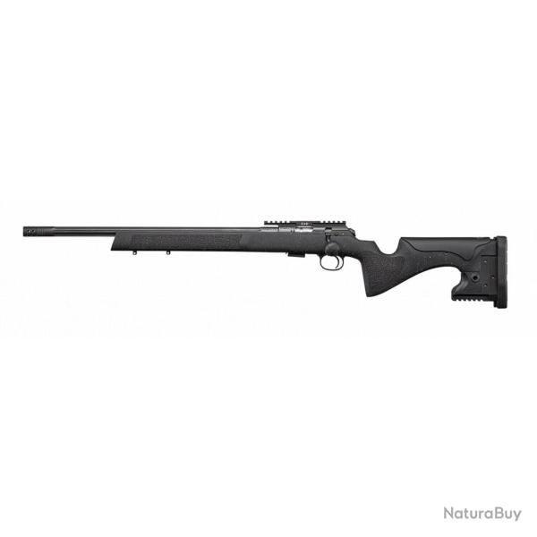 Carabine CZ 457 LRP Black gaucher .22 LR 20" 1/2x20