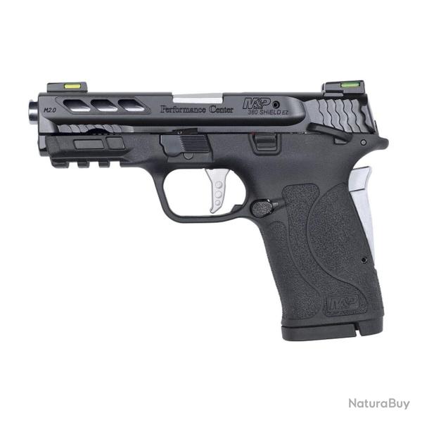 Pistolet S&W M&P380 Ported PC Shield EZ Silver Barrel .380 Auto