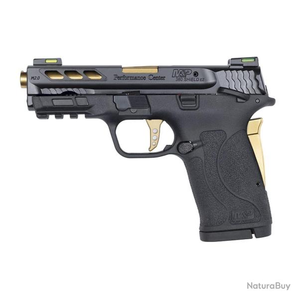 Pistolet S&W M&P380 Ported PC Shield EZ Gold Barrel .380 Auto