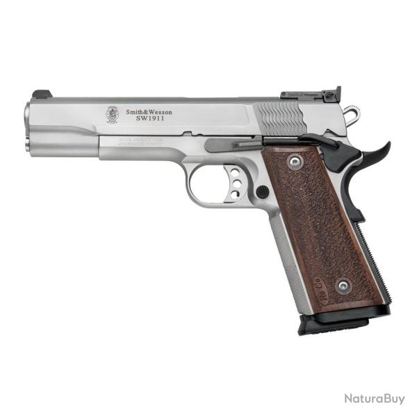 Pistolet S&W 1911 Pro Series Finition Brossee 9x19
