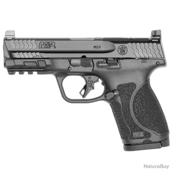 Pistolet S&W M&P9 Compact M2.0 OR No Thumb Safety 9x19 4" 15