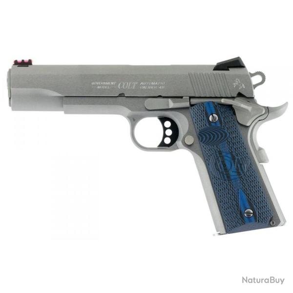 Pistolet Colt Competition 5" Inox Brosse .45 ACP