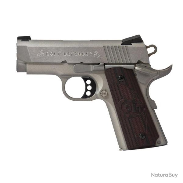 Pistolet Colt Defender .45 ACP 3" Anodize Stainless