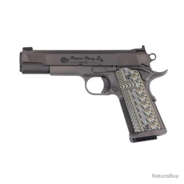 Pistolet Colt Custom Carry Govt 9x19 5" Stainless/Smoke DLC