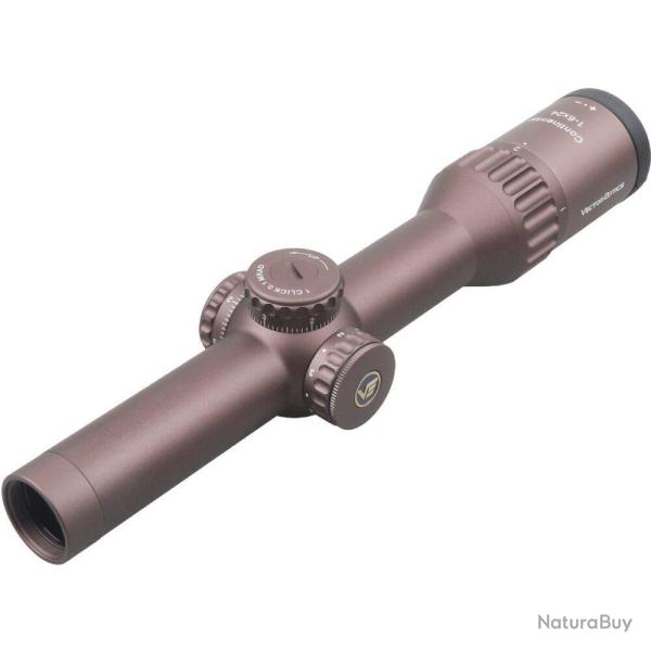Vector Optics Lunette Continental X6 1-6x24 Sfp Ret Bdc Coyote