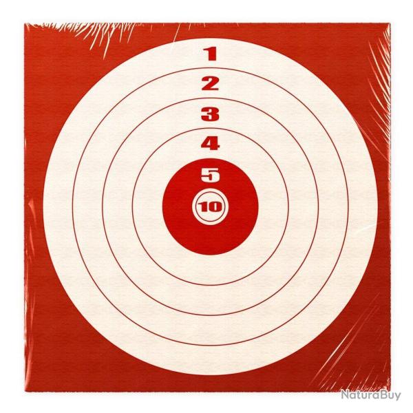Court Imprimeur Cible 14x14 Rouge X100