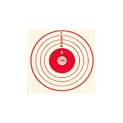 Court Imprimeur Cible 10x10 Rouge X100