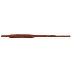 Bretelle carabine en cro&ucirc;te de cuir, boutons - Country Sellerie