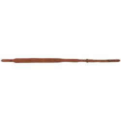 Bretelle carabine en cro&ucirc;te de cuir, boutons - Country Sellerie