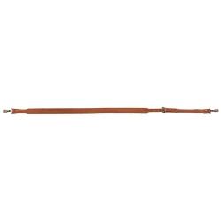 Bretelle fusil en cro&ucirc;te de cuir, mousquetons - Country Sellerie
