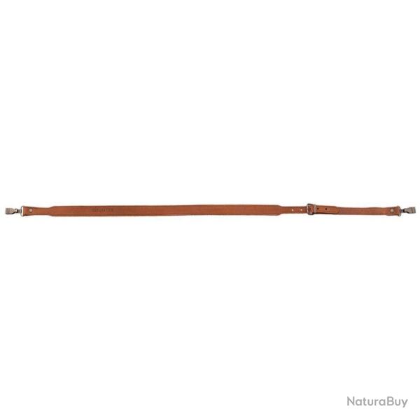 Bretelle fusil en cro�te de cuir, mousquetons - Country Sellerie