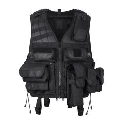 Gilet d'intervention modulable GK Pro Tactiknight universel taille unique Noir