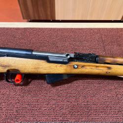 CARABINE SIMONOV SKS45 AVEC BAIONETTE CALIBRE 7.62X39 + OPTIQUE - OCCASION