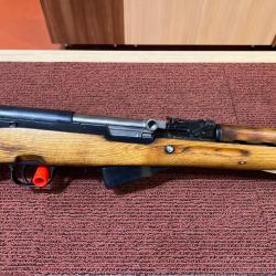 CARABINE SIMONOV SKS45 AVEC BAIONETTE CALIBRE 7.62X39 + OPTIQUE - OCCASION