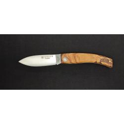 Couteau Pliant Joker Tucan NO-162 - Manche en Bois d'Olivier - Lame Acier Inoxydable 420