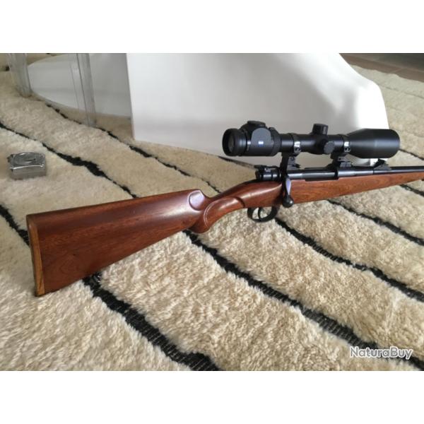 Carabine FN Herstal calibre 6.5x57 avec lunette zeiss