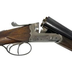 Fusil juxtapos&eacute; fabrication belge "GAF" Cal 12/70, mise &agrave; prix 1� sans prix de r&eacute;serve, occasion
