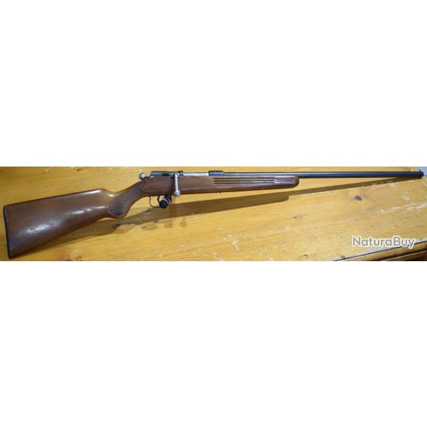 carabine a verrou monocoup manuarm, 14mm, crosse bois