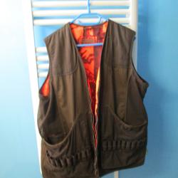 Gilet chasse fluo Percussion 2XL
