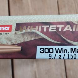 .300 win mag Norma whitetail 150gr sp -boite 20
