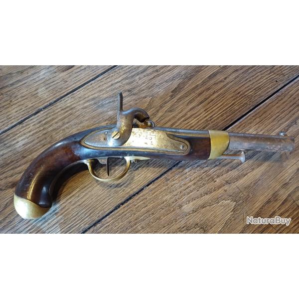 Pistolet � percussion de marine