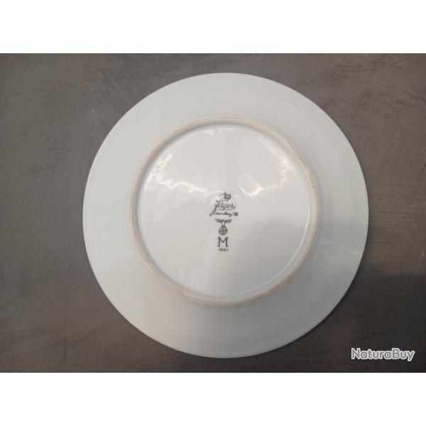 Assiette Kreigsmarine Jager 1941 WW2