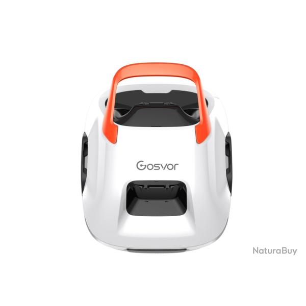 Robot Piscine sans Fil, Aspirateur Automatique Piscine Hors Sol, 80 Min d'Autonomie