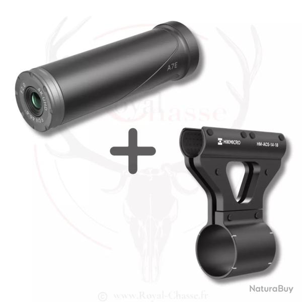 Pack HIKCAM A7E + Support Carabine avec MDS HIKMICRO