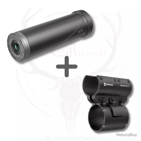 Pack HIKCAM A7E + Support Fusil Cal.20 HIKMICRO