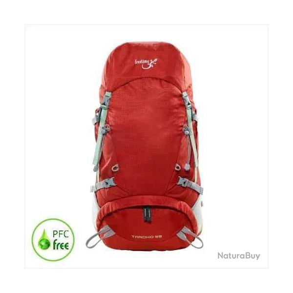 Taroko 55 - Sac � dos de randonn�e de 55 L avec dos en filet ajustable Noir