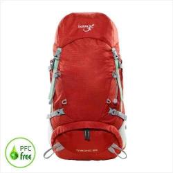 Taroko 55 - Sac &agrave; dos de randonn&eacute;e de 55 L avec dos en filet ajustable Rouge