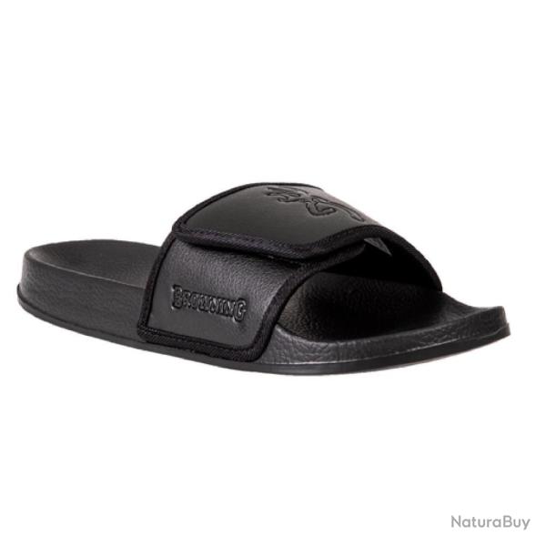 Claquettes Homme Browning Buckmark Noir