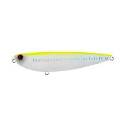 POISSON NAGEUR ADAM'S PENCIL BASS HUNTER 100FB WHITE YEL BACK SKYLIT