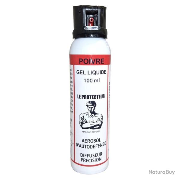 LPSA AEROSOL DE DEFENSE A GEL POIVRE 100ML CLAPET