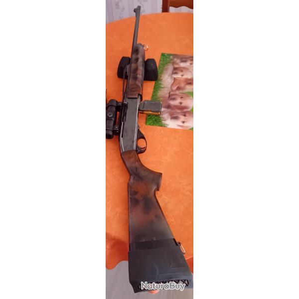 Carabine Remington 7400,  cal 280, semi auto
