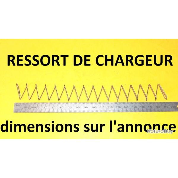 ressort de chargeur long 190mm larg 21.14mm �paisseur 6.14mm - VENDU PAR JEPERCUTE (D7F15)