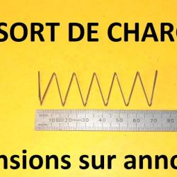 ressort de chargeur longueur 70mm largeur 21mm &eacute;paisseur 3.85mm - VENDU PAR JEPERCUTE (D7F16)