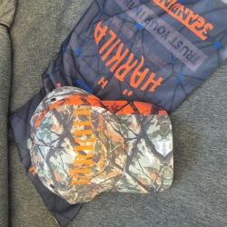 casquette harkila camo + tour de cou