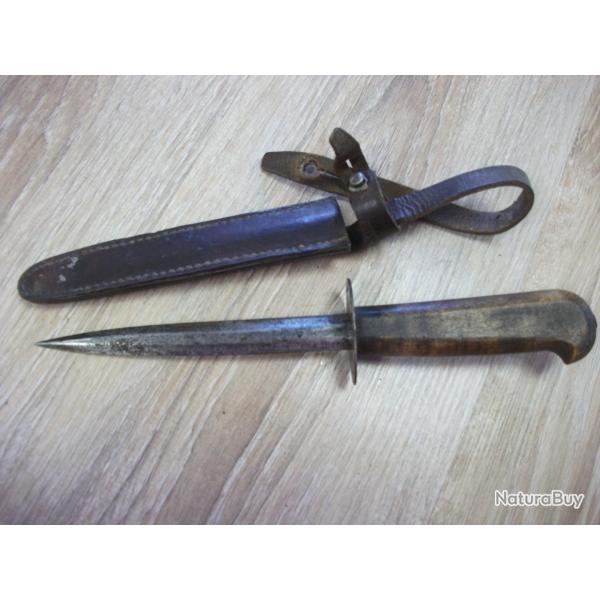 COUTEAU DE COMBAT FRANCAIS DE LA GRANDE GUERRE DIT COUTREAU