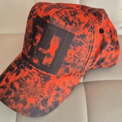 casquette harkila camo orange