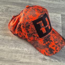casquette harkila camo orange