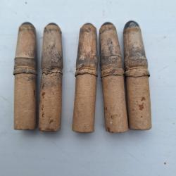 5 cartouches CHASSEPOT Tr&egrave;s bon &eacute;tat