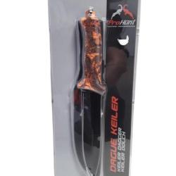 Dague KEILER PROHUNT camo orange 18cm