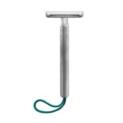 Rasoir s&eacute;curit&eacute; unisexe Muhle Companion turquoise peigne ferm&eacute;